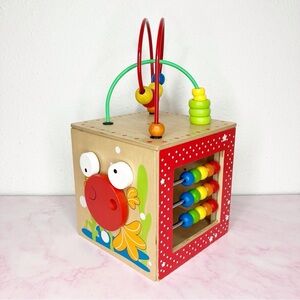 Hape Discovery Box‎ wood activity cube